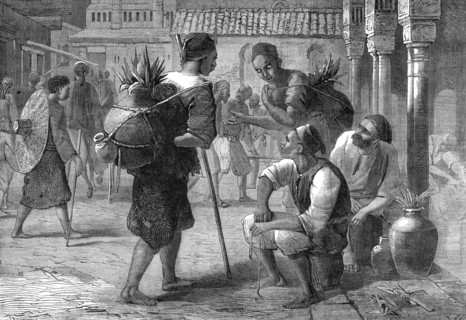 Tunis water-carriers, 1864. Creator: Joseph Austin Benwell.