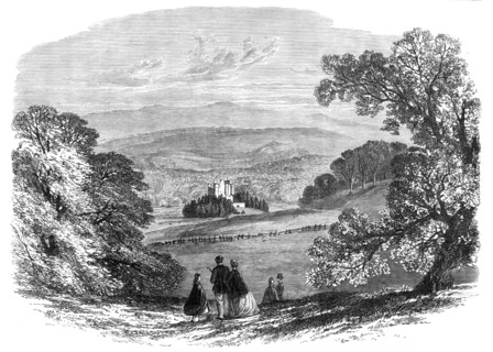 Braemar, from the Garden of the Invercauld Arms, 1864. Creator: Unknown.
