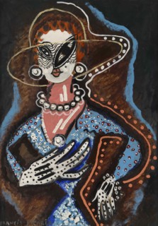 La Femme au monocle, 1924.