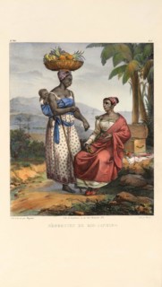 Nègresses de Rio-Janeiro. From "Voyage pittoresque dans le Brésil", 1835. Creator: Rugendas, Johann Moritz (1802-1858).