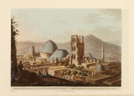 Jerusalem with the Church of the Holy Sepulchre, 1803. Creator: Mayer, Luigi (1755-1803).