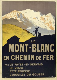 Le Mont Blanc en chemin de fer, 1911. Creator: Meunier, Henri Georges (1873-1922).
