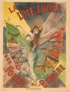La Loïe Fuller aux Folies Bergère , 1893. Creator: Pal (Jean de Paléologue) (1855-1942).