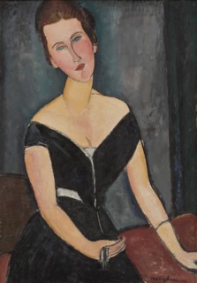 Madame G. van Muyden, 1916-1917. Creator: Modigliani, Amedeo (1884-1920).