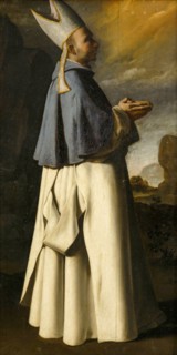 Saint Hugh of Grenoble, 1637-1639. Creator: Zurbarán, Francisco, de (1598-1664).