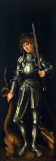 Saint George, ca 1514. Creator: Cranach, Lucas, the Elder (1472-1553).