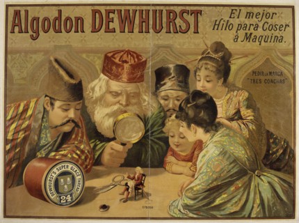 Dewhurst Sewing Thread, 1890. Creator: Anonymous.