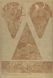 Figures décoratives, 1902. Creator: Mucha, Alfons Marie (1860-1939).