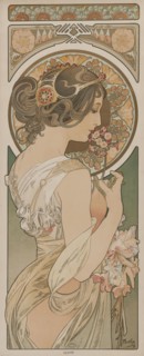 La primevère, 1899. Creator: Mucha, Alfons Marie (1860-1939).