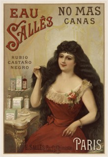Eau Sallês. E. Sallês, parfumeur , 1894. Creator: Anonymous.