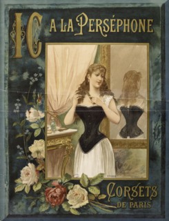 A la Perséphone. Corsets de Paris, 1889. Creator: Anonymous.