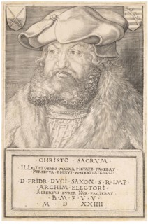 Portrait of  Frederick III, Elector of Saxony (1463-1525), 1524. Creator: Dürer, Albrecht (1471-1528).