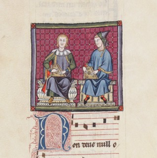 Illustration from the codex of the Cantigas de Santa Maria, c. 1280. Creator: Anonymous.