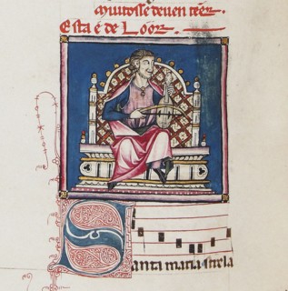 Illustration from the codex of the Cantigas de Santa Maria, c. 1280. Creator: Anonymous.