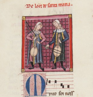Illustration from the codex of the Cantigas de Santa Maria, c. 1280. Creator: Anonymous.