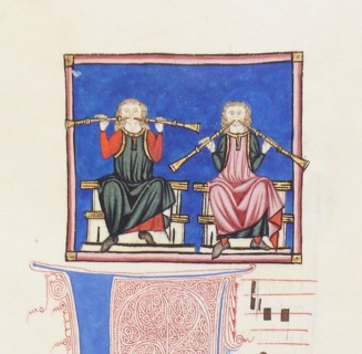 Illustration from the codex of the Cantigas de Santa Maria, c. 1280. Creator: Anonymous.