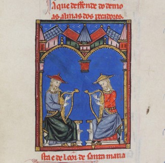 Illustration from the codex of the Cantigas de Santa Maria, c. 1280. Creator: Anonymous.