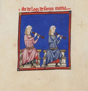 Illustration from the codex of the Cantigas de Santa Maria, c. 1280. Creator: Anonymous.