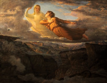 Le Poème de l'âme (Poem of the Soul). L'Idéal (Ideal), 1850-1854. Creator: Janmot, Louis (1814-1892).