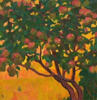 The apple tree, 1912. Creator: Giacometti, Giovanni (1868-1933).