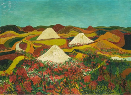Chalk mountains, 1932. Creator: Scharl, Josef (1896-1954).