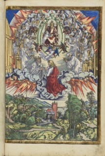 The 24 elders before the throne. From the Apocalypse (Revelation of John), 1511. Creator: Dürer, Albrecht (1471-1528).