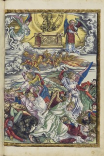 The sixth trumpet: The four avenging angels and the riding army, 1511. Creator: Dürer, Albrecht (1471-1528).