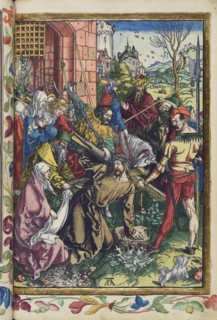 Christ is led to crucifixion. From the Great Passion (Passio domini nostri Jesu), 1511. Creator: Dürer, Albrecht (1471-1528).
