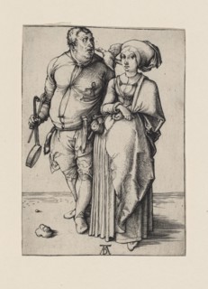 The cook and his wife, c.1496. Creator: Dürer, Albrecht (1471-1528).