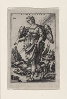 Infortunium (The Misfortune), 1541. Creator: Beham, Hans Sebald (1500-1550).
