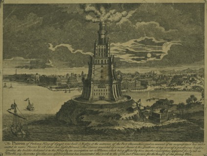 Pharos of Alexandria. Creator: Fischer von Erlach, Joseph Emanuel (1693-1742).