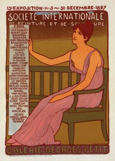 Georges Petit Gallery, 1897. Creator: Réalier-Dumas, Maurice (1860-1928).