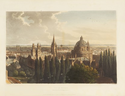 View of Oxford, 1814. Creator: Westall, William (1781-1850).