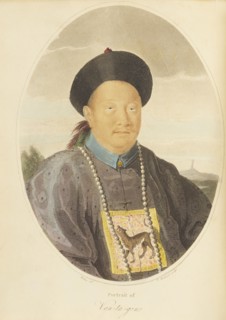 Portrait of Emperor Van Ta Gin, c.1800. Creator: Hickey, Thomas (1741-1824).