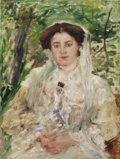 Paraphrase (Portrait of Charlotte Berend), 1907. Creator: Corinth, Lovis (1858-1925).