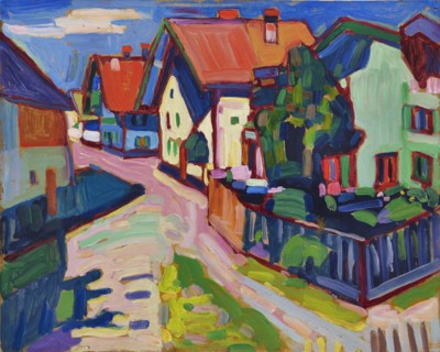 Murnau, 1908. Creator: Kandinsky, Wassily Wassiljewitsch (1866-1944).
