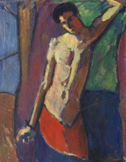 Saint Sebastian, 1911-1912. Creator: Stenner, Hermann (1891-1914).