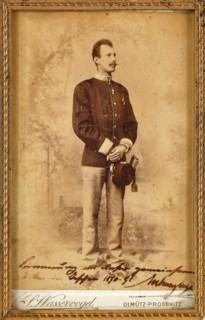 Portrait of Archduke Eugene of Austria-Teschen (1863-1954), c.1891. Creator: Fotoatelier Sigmund Salomon Wasservogel, Olmütz  .