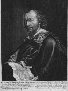 Matthäus Merian the Elder (1593-1650). From Memoria Merianaea, 1650. Creator: Merian, Matthäus, the Elder (1593-1650).