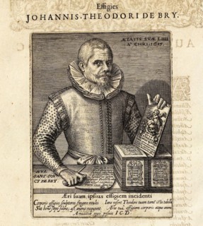Self-portrait, 1615. Creator: Bry, Johann Theodor de (1561-1623).