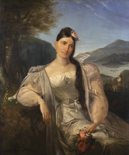 Portrait of singer Giuditta Pasta in the opera "Nina, o sia La Pazza per Amore"..., 1829. Creator: Molteni, Giuseppe (1800-1867).