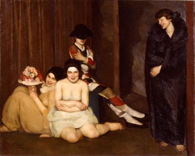 Maschere, 1922. Creator: Malerba, Gian Emilio (1880-1926).