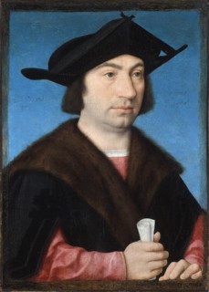 Portrait of Stefano Raggio, c.1513. Creator: Cleve, Joos van (around 1485-1540).