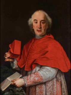 Portrait of Cardinal Giovanni Giacomo Millo (1695-1757), First half of the 18th century. Creator: Traversi, Gaspare (1732-1769).