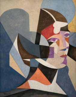 Ritratto della Signora Colombo, 1925. Creator: Fillia, (Luigi Colombo) (1904-1936).