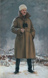 Portrait of Carl Gustaf Emil Mannerheim (1867-1951), 1933. Creator: Järnefelt, Eero (1863-1937).