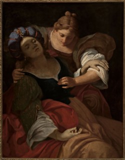 Porcia faints. Creator: Pasinelli, Lorenzo (1629-1700).