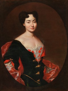 Portrait of Marquise Laura Vitali Aliprandi, c.1740. Creator: Ceruti, Giacomo Antonio (1698-1767).