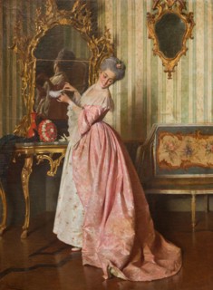 La veste nuova (Das neue Kleid), 1873. Creator: Bedini, Paolo Giovanni (1844-1924).