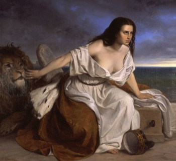 Venezia che spera (Allegory of Venice hoping for unification with Italy), 1861. Creator: Appiani, Andrea, il Giovane (1817-1865).